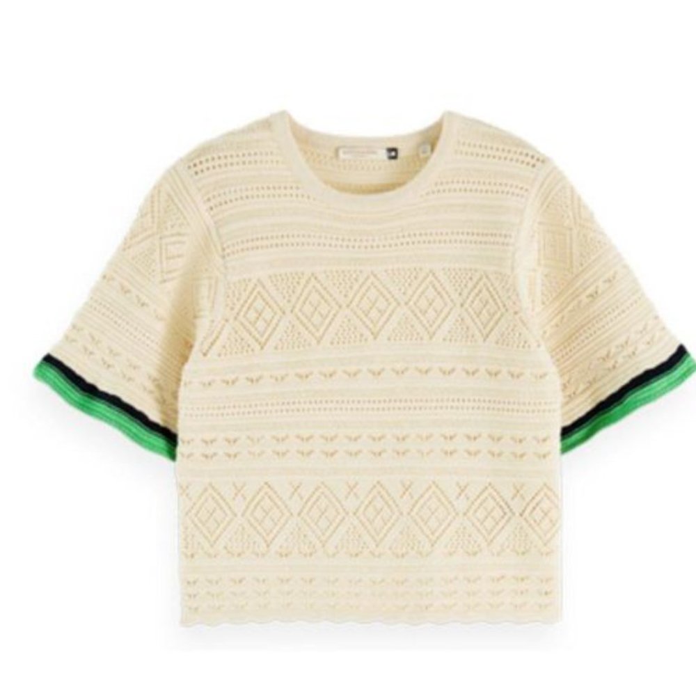 Scotch & Soda Crop Short Sleeve T-Shirt - NWT